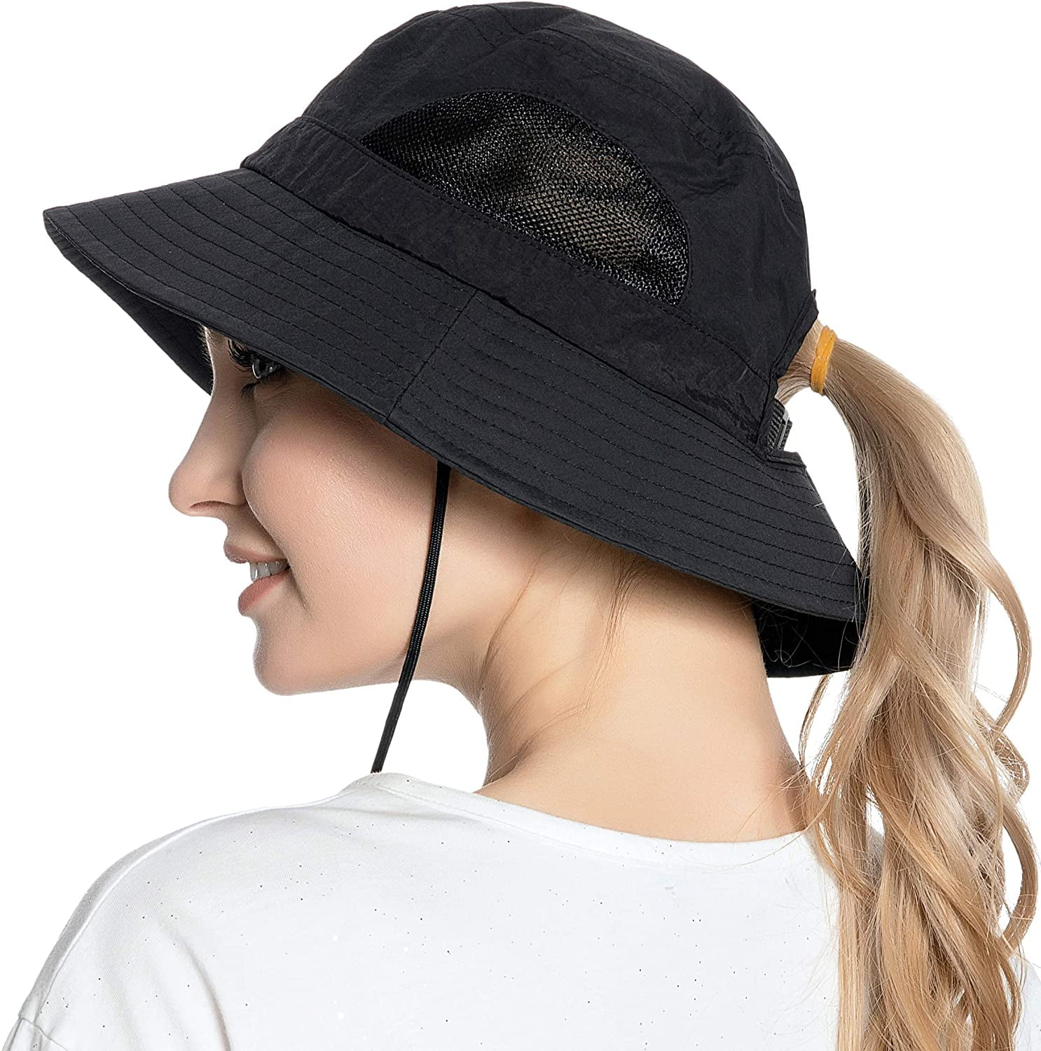 Breathable Packable Mesh Baseball Cap FADA Quick Dry Outdoor Sun Hat for Fishing Hiking Safari Travel UPF 50 