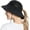 Black, variant on Women Ponytail Sun Hat Wide Brim Summer Shade Hats Outdoor UV Protection Packable Mesh Bucket Cap for Safari Beach Travel Fishing Gardening Hiking Watermelon Red