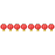 thumbnail image 1 of Linternas chinas DQrwqpou Bendición impermeable 10 pulgadas 4 Uds, 1 of 1