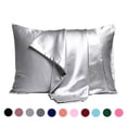 thumbnail image 6 of 51*137cm(20*54in) Multi Color Pillow Case Imitation Silk Body Double Pillow Case Silk Extended Couple Pillow Case, 6 of 9