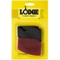 thumbnail image 4 of Lodge Pan Scrapers. Handheld Polycarbonate Cast Iron Pan Cleaners. 2-Pack. Red/Black, 4 of 4
