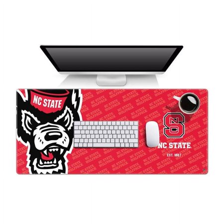 UPC: 0810081900478 | YouTheFan 1900478 NCAA State Wolfpack Logo Series Desk Pad