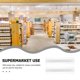 thumbnail image 3 of Clear PVC Hanging Tabs for Retail Display Hooks with Self Adhesive 300Pcs, 3 of 5