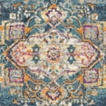 thumbnail image 6 of SAFAVIEH Madison Nikeisha Floral Area Rug, Blue/Multi, 2'3" x 3'11", 6 of 7