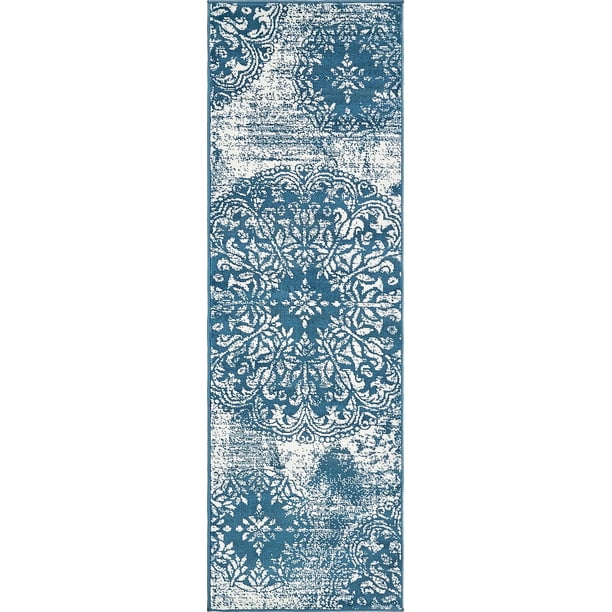 Unique Loom Grand Sofia Vintage Floral Area Rug or Runner