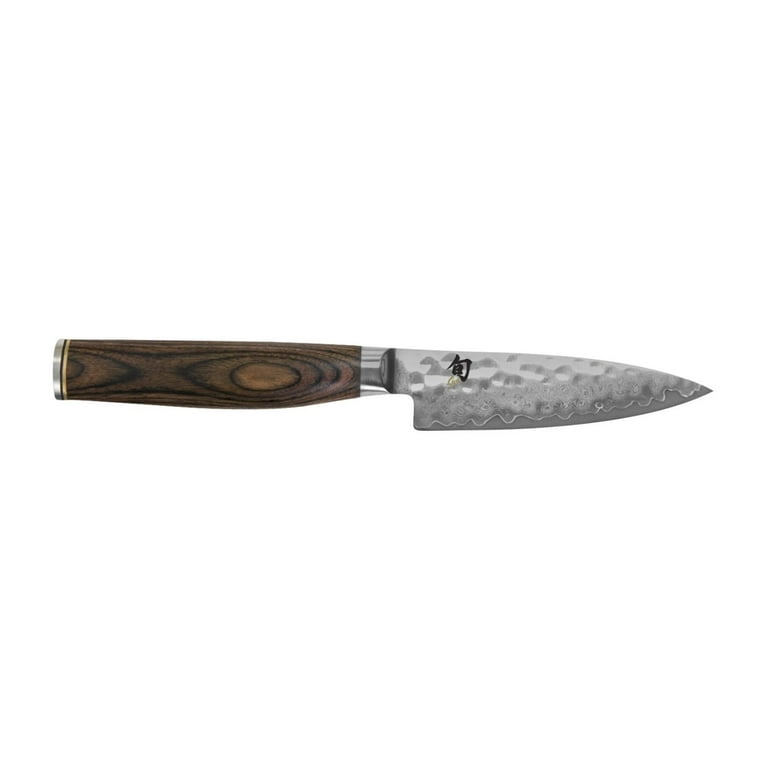 Shun TDMS0310 Premier 3 Piece Asian Flat Kitchen Knife Set, Hammered  Damascus Blades - KnifeCenter - Discontinued