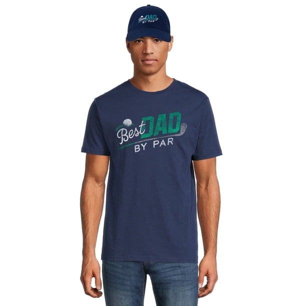 Father's Day Men's and Big Men's Graphic Tee & Hat, 2Piece Set