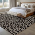 thumbnail image 4 of Abstract Contemporary, Area Rug 5x8 FT, Non Slip Bedroom Throw Carpet, Solid Minimalist Geometric Washable Soft Floor Carpet Non-Shedding Rug for Living Room Nursery Dorm Office, 4 of 9