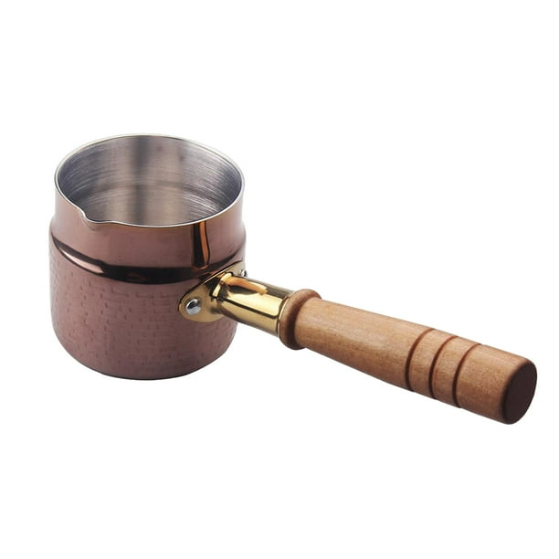 Recipiente para leche, apto para inducción, acero inoxidable, cafetera de acero de 3 capas, apto para inducción, eléctrico, vitrocerámica, pl Soledad Bandeja de leche de acero inoxidable