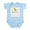 Sky Blue, variant on CafePress - Sedona Chick Infant Bodysuit - Baby Light Bodysuit, Size Newborn - 24 Months