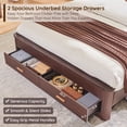 thumbnail image 4 of Aitjunz Replacement Part 14 for Modern Fluted Queen Size Bed Frame, 4 of 7