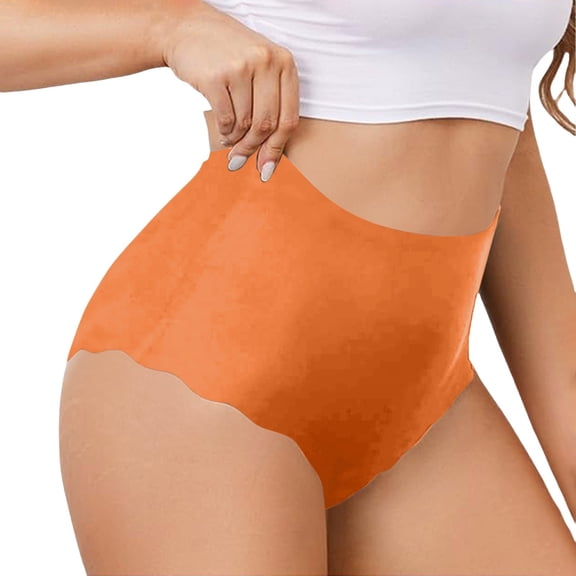 Endives Women's Briefs Women's Underwear Comfortable High Waist Briefs Without Seam Breathable No Show Underwear Women