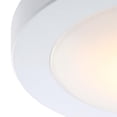 thumbnail image 7 of Westinghouse Lighting 6 Inch 8 Watt Dimmable LED Indoor/Outdoor Flush Mount Fixture with Color Temperature Selection, White Finish, Frosted Polycarbonate Shade, 7 of 7