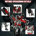 thumbnail image 3 of Skibidi Titan Speakerman Armored Building Sets, Refined Titan Speaker Man Multiverse Toys Merch Figures Kit, Creative DIY Gifts for Boys Girls Age 6+.(525PCS), 3 of 6