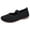 Black, variant on NOKIO Women's Ballet Knit F𝗅a𝗍s Sandals Summer Fashion Ma𝗋y Jane𝗌 Sandles Lightweight Elastic Strap Shoes Casual Non-S𝗅ip Walking L𝗈afers for Daily Work School Wear