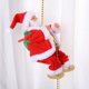 thumbnail image 4 of Santa Claus Climbing On Rope Ladder 2024 New Year Xmas Decor Gifts Christmas Home Pendant Xmas Trees Pendant Hanging Ornament, 4 of 5