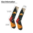 thumbnail image 2 of Cauagu Ink Style Bald Eagle Print Women's Men's Ankle Socks 1-pack Casual Athletic Socks for Unisex Adult Moisture-Wicking Socks for Daily Wear/Running/Sport, 2 of 8
