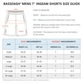 thumbnail image 5 of BASSDASH Men's 7" Inseam Hiking Fishing Shorts UPF 50+ with 3 Zipper Pockets Lightweight Water Resistant Quick Dry Outdoor FP12M, 5 of 8
