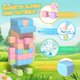 thumbnail image 2 of Bloques magnéticos Styleeasy, 30 unidades, colores macarrones con libreto, 2 of 7