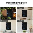 thumbnail image 4 of JRXY Iron Art Wall Hanging 8*12in The Dazzling Stars and Dreamy Night Sky 8x12in, 4 of 7
