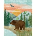 thumbnail image 2 of Charron, Veronique 15x18 White Modern Wood Framed Museum Art Print Titled - Woodland Forest III, 2 of 4