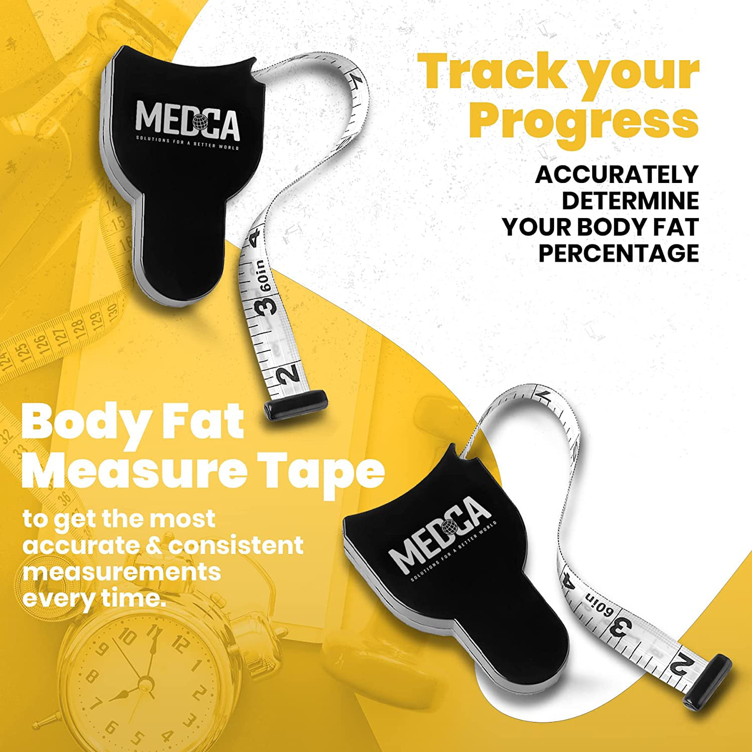  5 Pieces Body Tape Measure Body Measuring Tape Weight