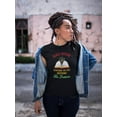 thumbnail image 2 of Smartprints Womens Graphic Tee - Honoring Black History - Regular Fit 100% Cotton, 2 of 4