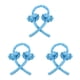 thumbnail image 1 of Vogacara Cinta para rizar el cabello Cinta para el cabello Espuma sin calor Pinza para el cabello Reutilizable Diadema portátil para envolver, Azul Type1 NO1 Vogacara CBP117448, 1 of 6