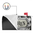 thumbnail image 2 of Buffalo Plaid Welcome Mailbox Covers Magnetic Letter Box Wrap Standard Size 21x18 Inch Mailbox Decor Post Letter Box Decoration for Outdoor Garden Yard, 2 of 5