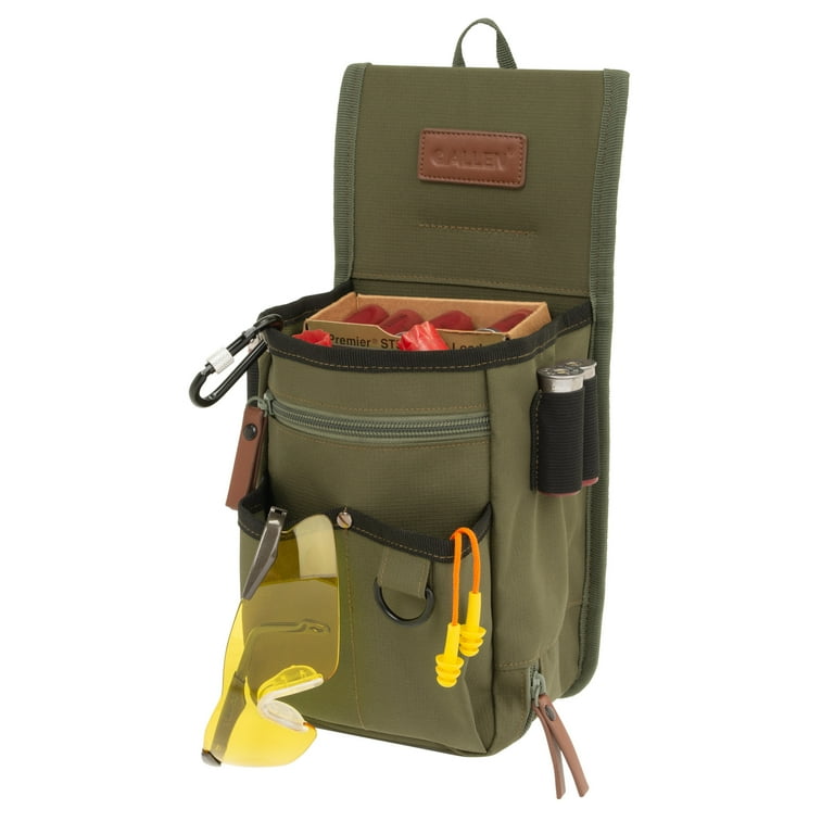 Allen Company Triumph Rip-Stop Double Compartment Shell Bag, Olive 