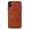 Brown, variant on Wallet Case Designed for iPhone XS Max, Classic Slim 2 Credit Card Holders Lychee Texture Synthetic PU Leather Anti-shock Lightweight Phone Case Cover for iPhone XS Max, Black