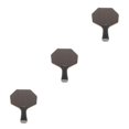 thumbnail image 4 of relayinert Table Tennis Racket Wooden Hexagonal Handmade Ply 5 for Game Indoor Training Horizontal shot 3Set, 4 of 6