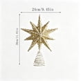 thumbnail image 6 of Clearance!! 3D Star Christmas Tree Topper Mirror Finish Holiday Decoration for Festive Cheer, 6 of 6