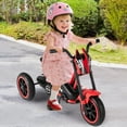 thumbnail image 2 of Gymax Kids Tricycle w/Foot Pedals Forward/Backward Steering Handlebars Aged 3+ Red, 2 of 10