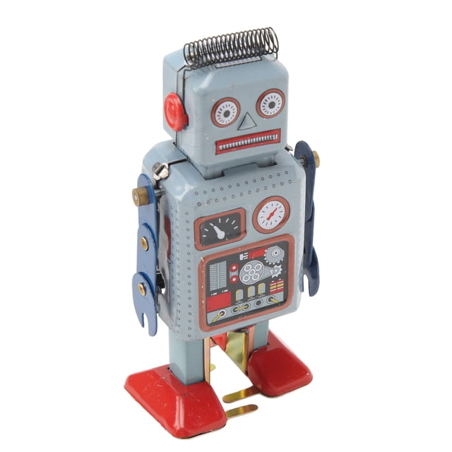 Juguetes Para Caminar De Cuerda, Juguete De Cuerda Para Robot, Decoración De Mesa Compacta Retro Para Regalo
