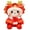 Red, variant on Yellow 2026 Yellow Zodiac Dragon Plush Toy 23Cm Auspicious Stuffed Animal For Spring Festival Gift