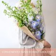 thumbnail image 4 of czcpp-BBJ WRAPS Flower Bouquet Sleeve Clear Cellophane Plastic Packaging Bags-50 Counts, 4 of 4