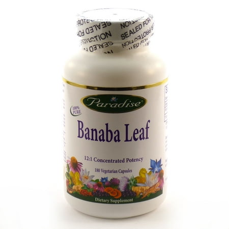 Banaba Leaf By Paradise Herbs - 180 Vegetarian