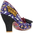 thumbnail image 3 of Irregular Choice Looney Time Women's Mid Heel Shoes With Bow In Purple Size 10, 3 of 6