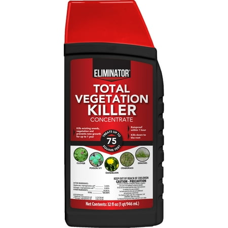 Eliminator Total Vegetation Killer Concentrate, 32 oz. - Walmart.com