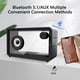 thumbnail image 4 of Pisexur Electrónica para Hombres Altavoz Bluetooth Transparente Envolvente Sistema de Sonido de Pantalla Completa Deslumbrante Electrónica para Niños, Organizador de Electrónica, 4 of 9