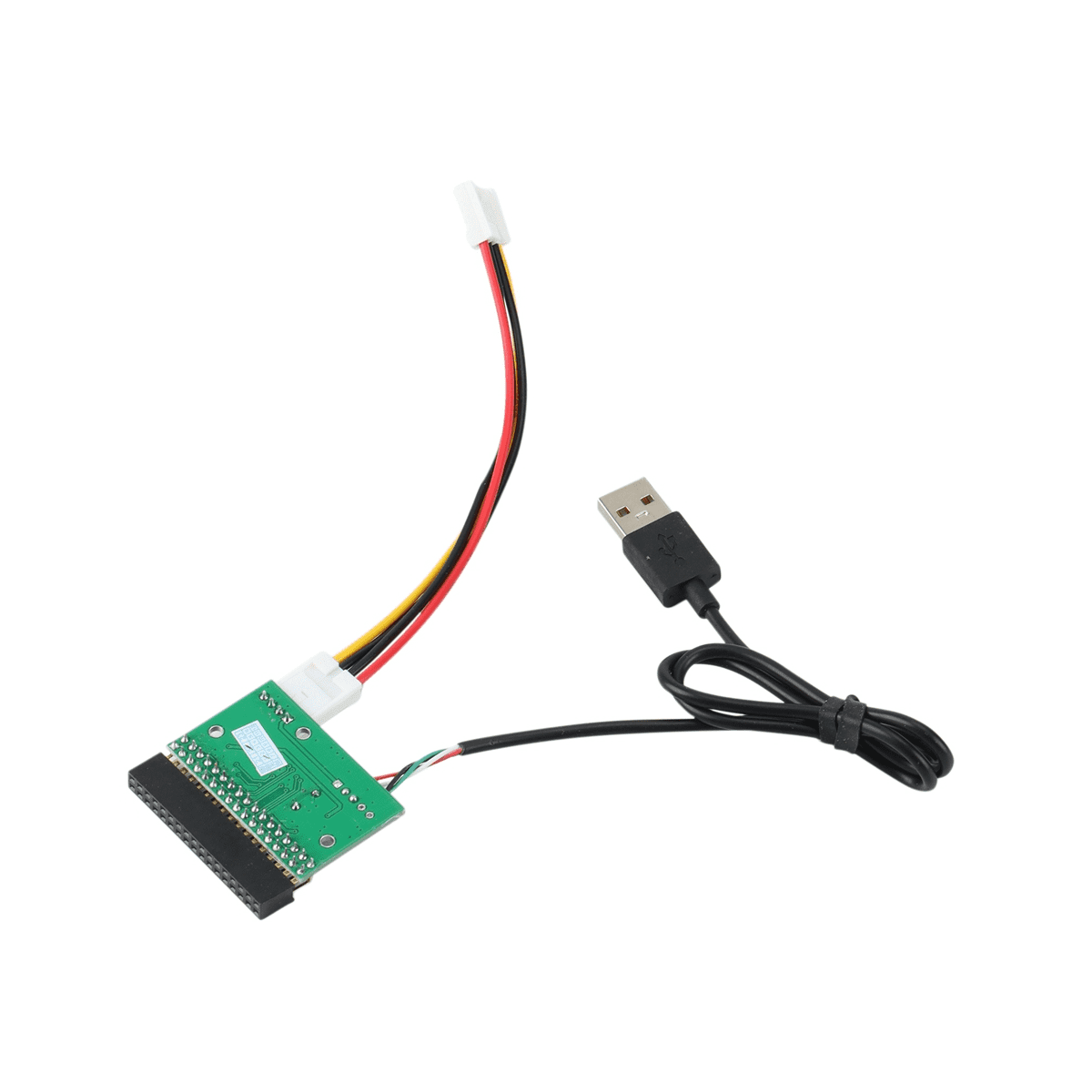 2X 1.44MB 3.5Inch Floppy Drive Connector 34 PIN 34P to USB Cable Adapter PCB Board PC USB TO FLOPPY U Disk to Floppy,2 x Floppy Drive Connector 2 cable,Green