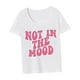 thumbnail image 5 of Camiseta para mujer, camiseta suave de verano con cuello redondo para viajes, vacaciones, playa, Camping, mujer XL, 5 of 7