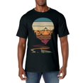 thumbnail image 2 of Retro Outdoor Nature Trees Mountains Forest Hiking T-Shirt for Men Women, 2 of 2
