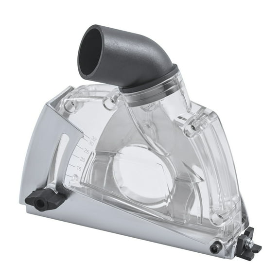 Universal Angle Grinder Dust Shroud 5", Compatible with 4-5 in Grinders & 5 in Cutting/ Grinding Wheels