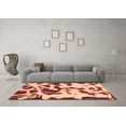 thumbnail image 3 of Ahgly Company Indoor Rectangle Abstract Brown Modern Area Rugs, 7' x 10', 3 of 4