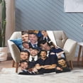 thumbnail image 5 of Blanket Patrick Dempsey Throw Flannel Blankets UltraSoft Micro Fleece Blanket Warm Cozy Plush Gift for Room Decoration Sofa,Office Bed car Camp Couch Beach, 5 of 9