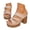Beige, variant on Pandaie Platform Wedge Sandals for Women 2026 Dressy Summer Chunky Heels Casual Hollow out Open Toe Comfortable Work Dress Pumps Shoes Beige Size 6.5