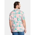 thumbnail image 2 of SpongeBob SquarePants Men's and Big Men's Graphic Button-Up Shirt, Sizes XS-5XL, 2 of 5