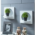 thumbnail image 4 of Danya B. Set of 2 Silhouette Shelves-White, 4 of 5